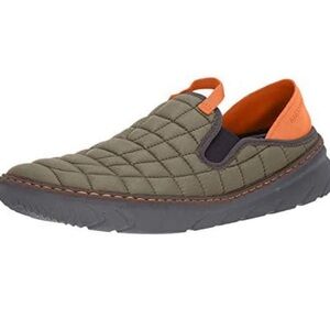 Merrell Hut Moc 2 Men's Quilted Shoes - Olive and Orange Size 8 NWT